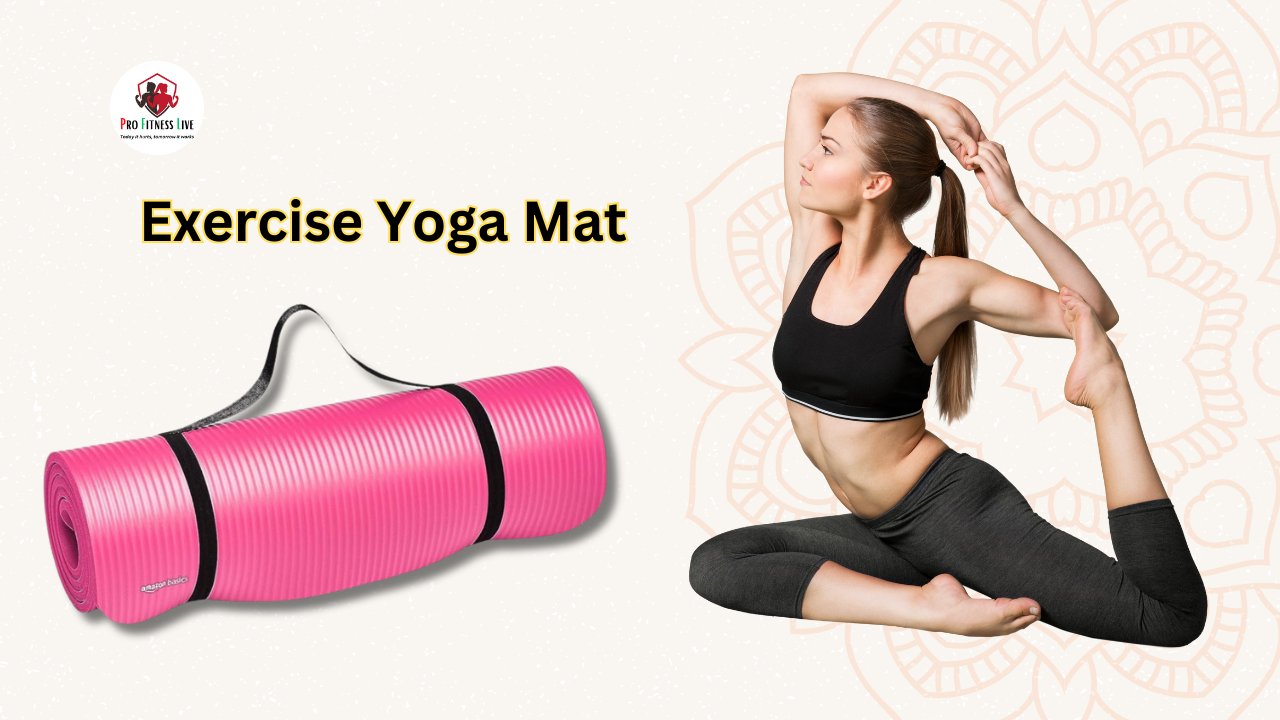 Amazon Basics 1/2-Inch Extra Thick Exercise Yoga Mat